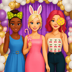 BFF Easter Photobooth Party